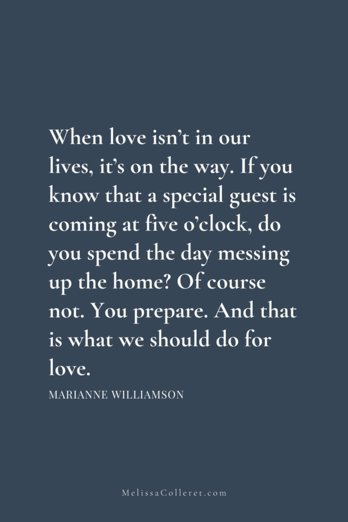 Marianne Williamson Quote, Enchanted Love